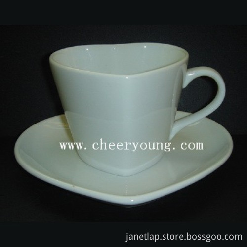 Ceramic Cup and Saucer (CY-P520)